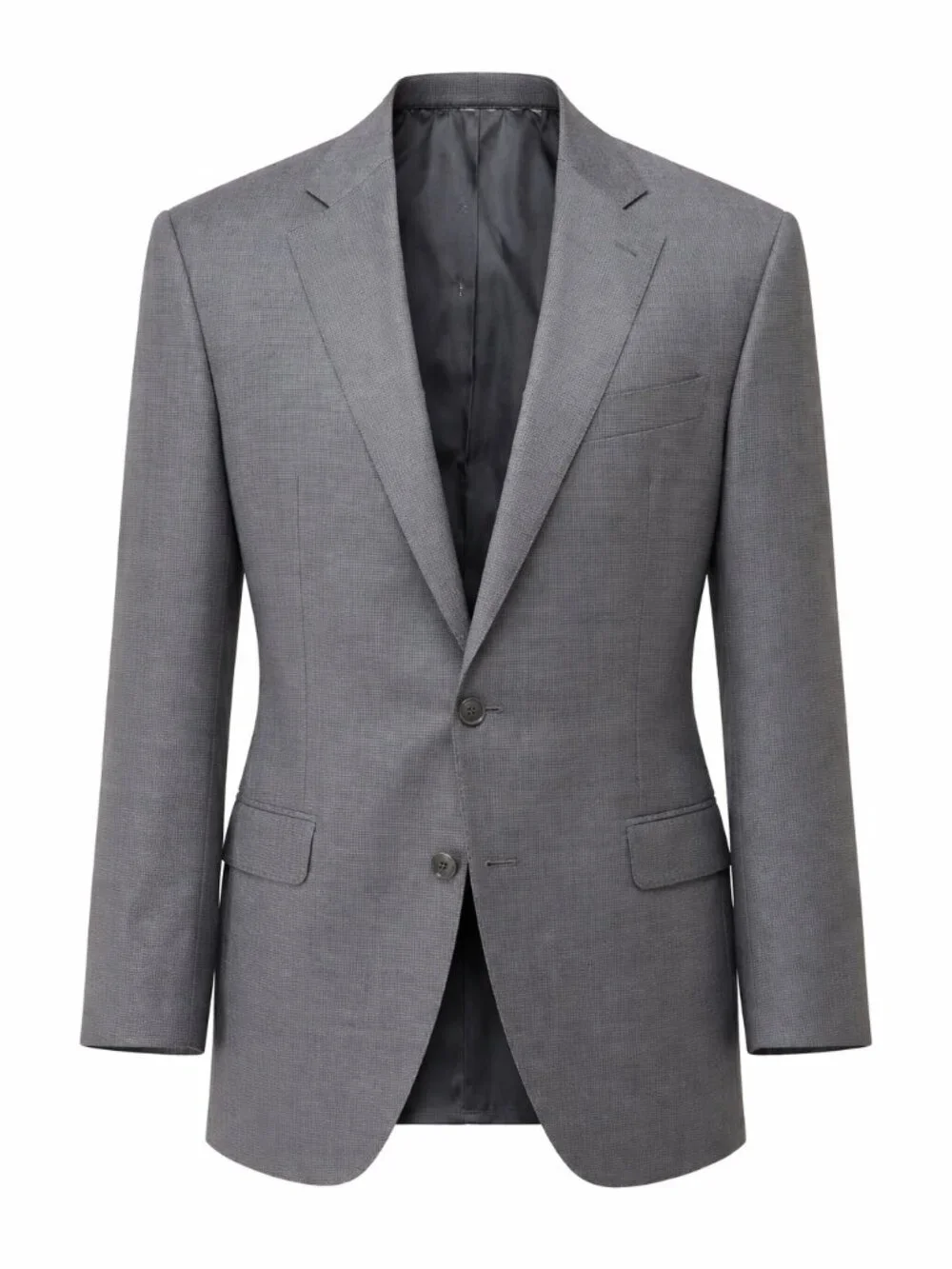 Samuelsohn Loro Piana Blazer Mens 44R Gray Wool 120's Sport Coat